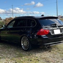 ⭕️クレジット決済OK⭕️◆車検R7年7月◆H24年BMW3シリーズ◆9.2万キロ◆純正ナビ◆黒革シート◆の画像