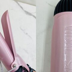 【レガストック川崎本店】Vidal Sassoon ヴィダル サスーン カール ヘアアイロン 32mm ピンク VSI-3212/Pの画像