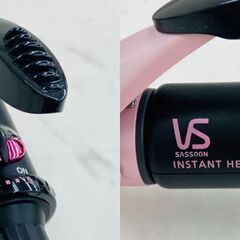 【レガストック川崎本店】Vidal Sassoon ヴィダル サスーン カール ヘアアイロン 32mm ピンク VSI-3212/Pの画像