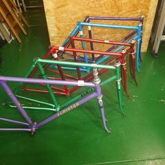 【愛品倶楽部柏店】クロモリ　競技用　ピストバイクフレーム　NJS...