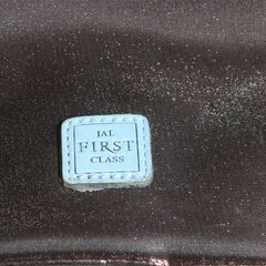 JAL ファーストクラス アメニティ ポーチの画像