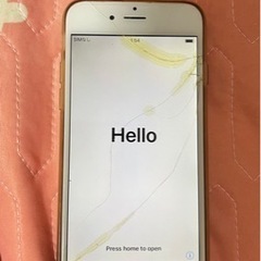 iphone 6 シルバー　64GB