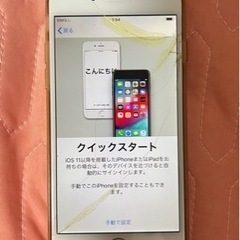 iphone 6 シルバー　64GBの画像