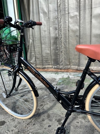 No.306 折りたたみ自転車 26インチ シマノ6段変速voldy.collection VFC-001整備済み