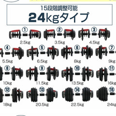 トレーニングベンチとダンベル2個セット トレーニングベンチ＆可変式ダンベル 2個セット