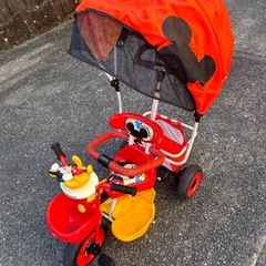ミッキーマウス　三輪車の画像