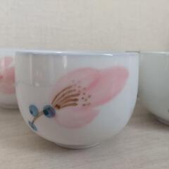 【新品・未使用】有田焼 湯呑み ５客セット 高さ５.５×直径７.４ｃｍ　 美品の画像