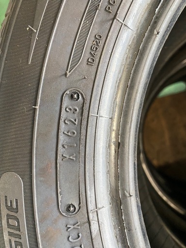 中古タイヤ 165/65R14  ダンロップ