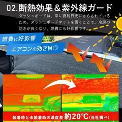ハイラックス GUN125 2017-2022 ダッシュボードマット Sunland サンランド ダッシュマット カバー TOYOTA HILUX 中古の画像