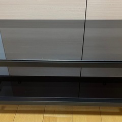 テレビボード　黒の画像