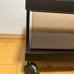 テレビボード　黒の画像