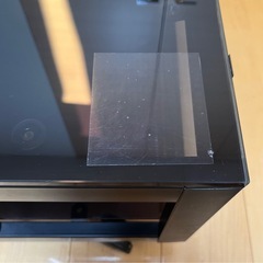 テレビボード　黒の画像