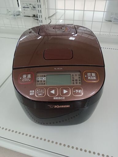 ★ジモティ割あり★ ZOJIRUSHI 炊飯器 NL-BC05 3合 19年製 動作確認／クリーニング済み TC6043