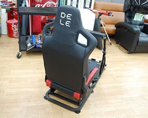 DELE レーシングコックピット AP2+DRS-1 レースゲーム 分解可能 デーリー ハンコン ハンドルコントローラー 札幌市 清田
