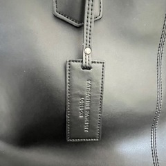 【最終値下げ！キャサリンハムネット　ロンドン】レザートートバッグ　値下げしました！の画像