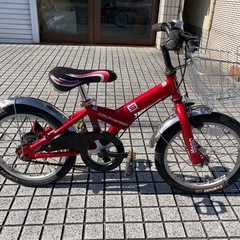 【ジュニアマウンテン】16インチ　JEEP製❗️サイドスタンド付...