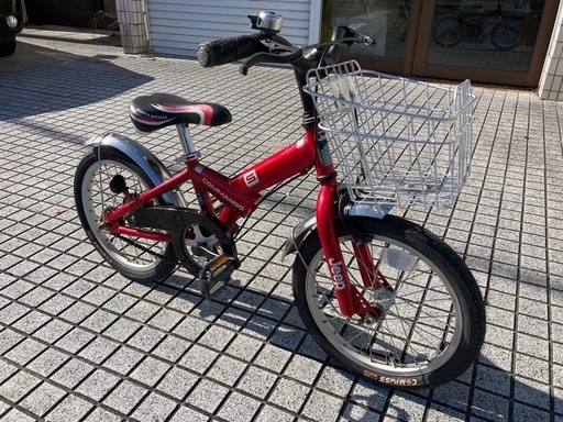 【ジュニアマウンテン】16インチ　JEEP製❗️サイドスタンド付　前後タイヤ新品❗️