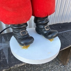 サンタクロース人形 クリスマス  Xmas サンタさん サンタクロース 置物 クリスマス装飾品 光るサンタ イルミネーション の画像