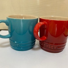 ル・クルーゼ デミタスカップ ペアの画像