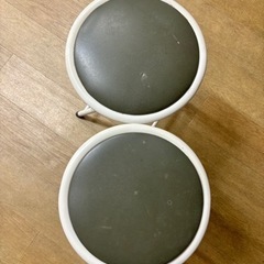 譲渡決定！<中古>折りたたみ20脚スツールセットの画像