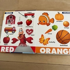 ディズニー 英語 色 形 数字 知育 絵本の画像
