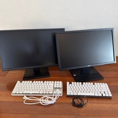 【まとめて】2万円！デスクトップパソコン、キーボードなど…