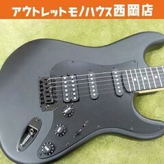 SELDER セルダー エレキギター ストラトタイプ マットブラ...
