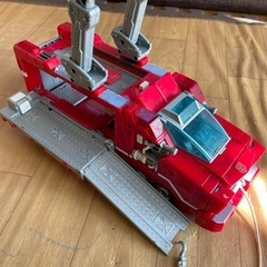 プラスチック　消防車の画像