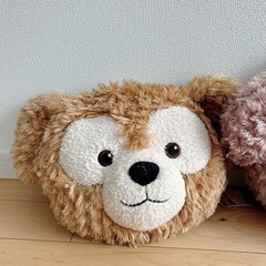 ダッフィ　シェリーメイ　ぬいぐるみ　クッションの画像