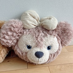 ダッフィ　シェリーメイ　ぬいぐるみ　クッションの画像