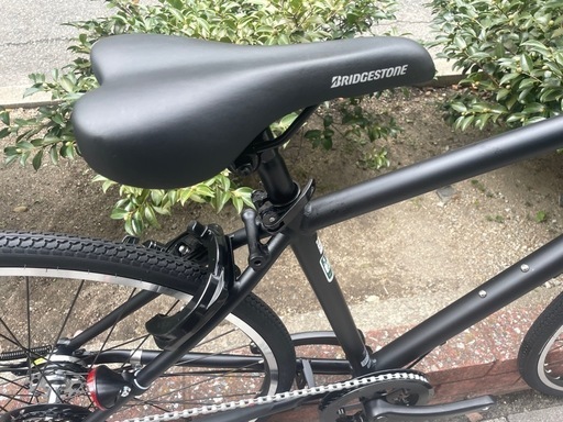 ?新車?ブリヂストン　クロスバイク　150㎝～　鍵、ライト付き✨　3年間盗難補償付き✨　外装6段変速　BAA(安全基準適合車)　ローラ
