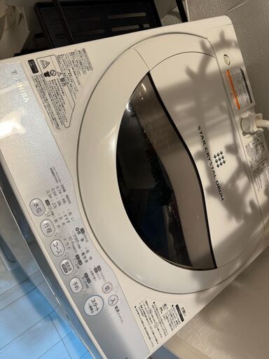 【取りに来ていただける方】洗濯機 5kg TOSHIBA【中古】