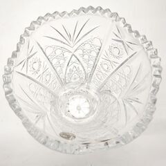クリスタルダルク ガラス製 花瓶 高さ27cm CD-9076421 元箱付き 花器 CHESNAY Crystal d'Arque 札幌市 平岸店の画像