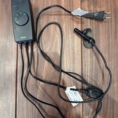 爬虫類　サーモスタット