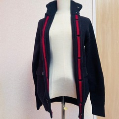 H&Mウールブレンドカーディガン(メンズ)の画像