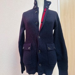 H&Mウールブレンドカーディガン(メンズ)
