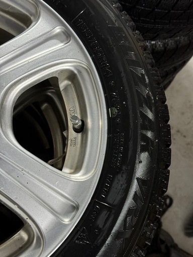 155/65r14  冬タイヤホイール付き