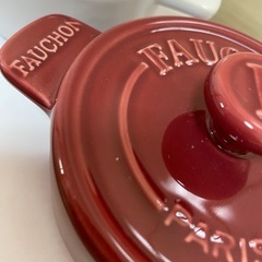 FAUCHON フォション 蓋つき 耐熱椀 ペアの画像