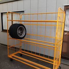 中古タイヤカーゴ　W1685*700*H1780mm　在庫1台のみ！　K086　の画像
