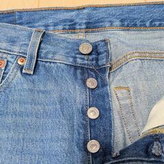 Levi's リーバイス501 デニム W29 ユーズド加工 ストレート ジーンズ ビンテージ 古着の画像