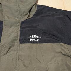 【美品】OUTDOOR PRODUCTS アウトドアプロダクツ マウンテンパーカー ウインドブレーカー 撥水 透湿 UVカット アウトドア ユニセックス XL カーキの画像