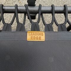 【成約済】LEADING EDGE/フィットネストランポリン/ハンドル付き/ LE-FDT40n/ブラック/トランポリン/C1DY1002の画像