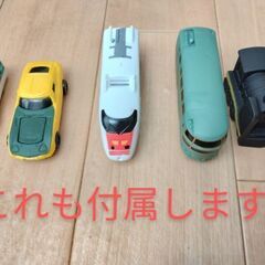 ミニカーとか電車とかいろいろ詰め合わせセットの画像