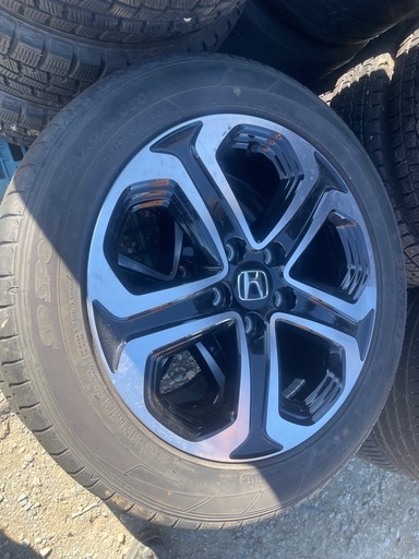 中古タイヤ付きアルミホイール