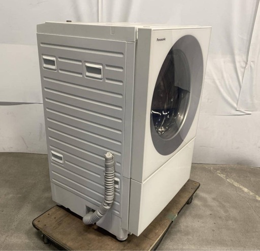 超格安❕2019年製Panasonicキューブル7kgドラム式洗濯機乾燥機 配達無料！