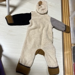 ブリーズ　ファーフリースロンパースの画像