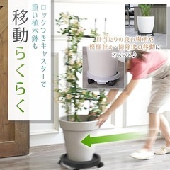 植木鉢台（キャスター、貯水付き）の画像