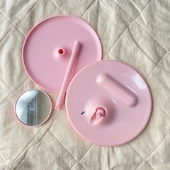 ライト付き鏡の画像