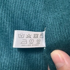 レディース　マフラー　緑の画像