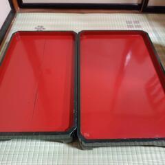 [昭和レトロ]お膳 2枚セットの画像